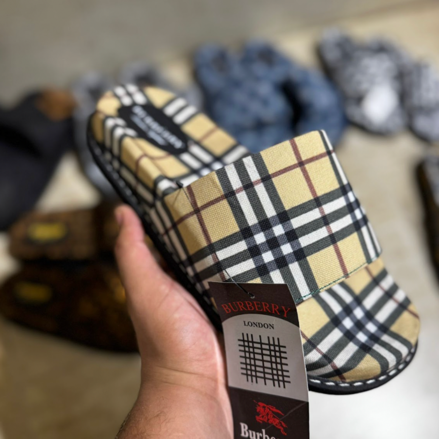 Chanclas Burberry